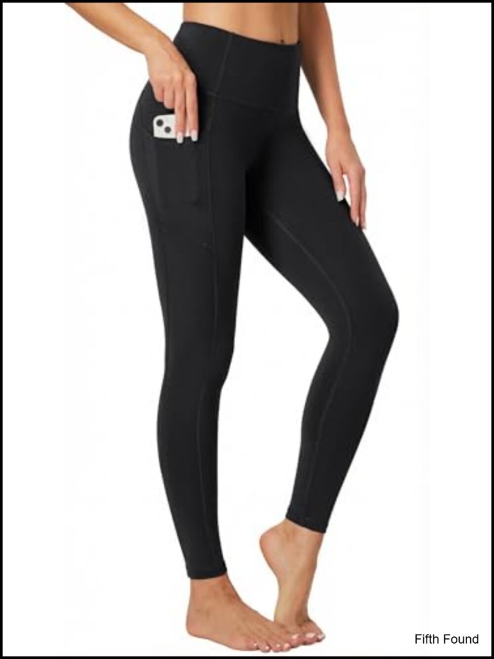 High Waisted Yoga Pants with Pockets Tummy Control Compression Leggings